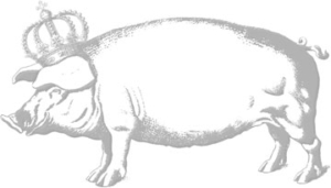 Kingham Pig Mascot