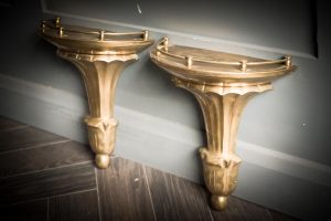 Brass Wall Sconces Galleried