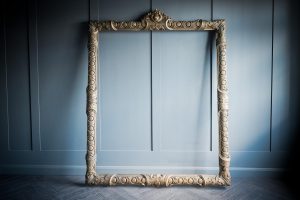 Getty Museum Mirror Frame - Carved Gilt