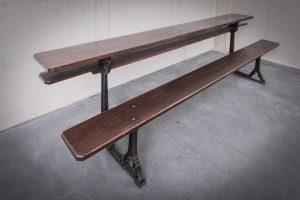 Pair of Metormorphic Sidebottom Bench Tables
