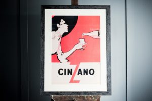 Cinzano Poster Framed