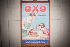 Framed Oxo "Habit" Poster