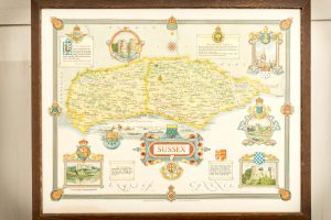 Sussex Map Print
