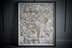 Framed Signed Woodstock Print