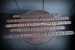 Selection of Cast Iron Patinated 'Hattersley' Sign Plaques