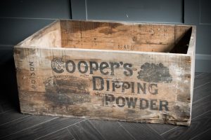 Cooper Dipping Powder Packing Crate