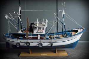 Chalutier French Trawler Model